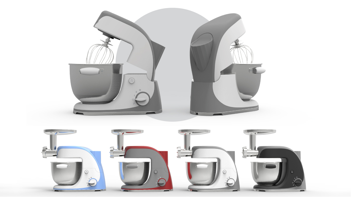 stand mixer kitchen applicance industrial design by idea